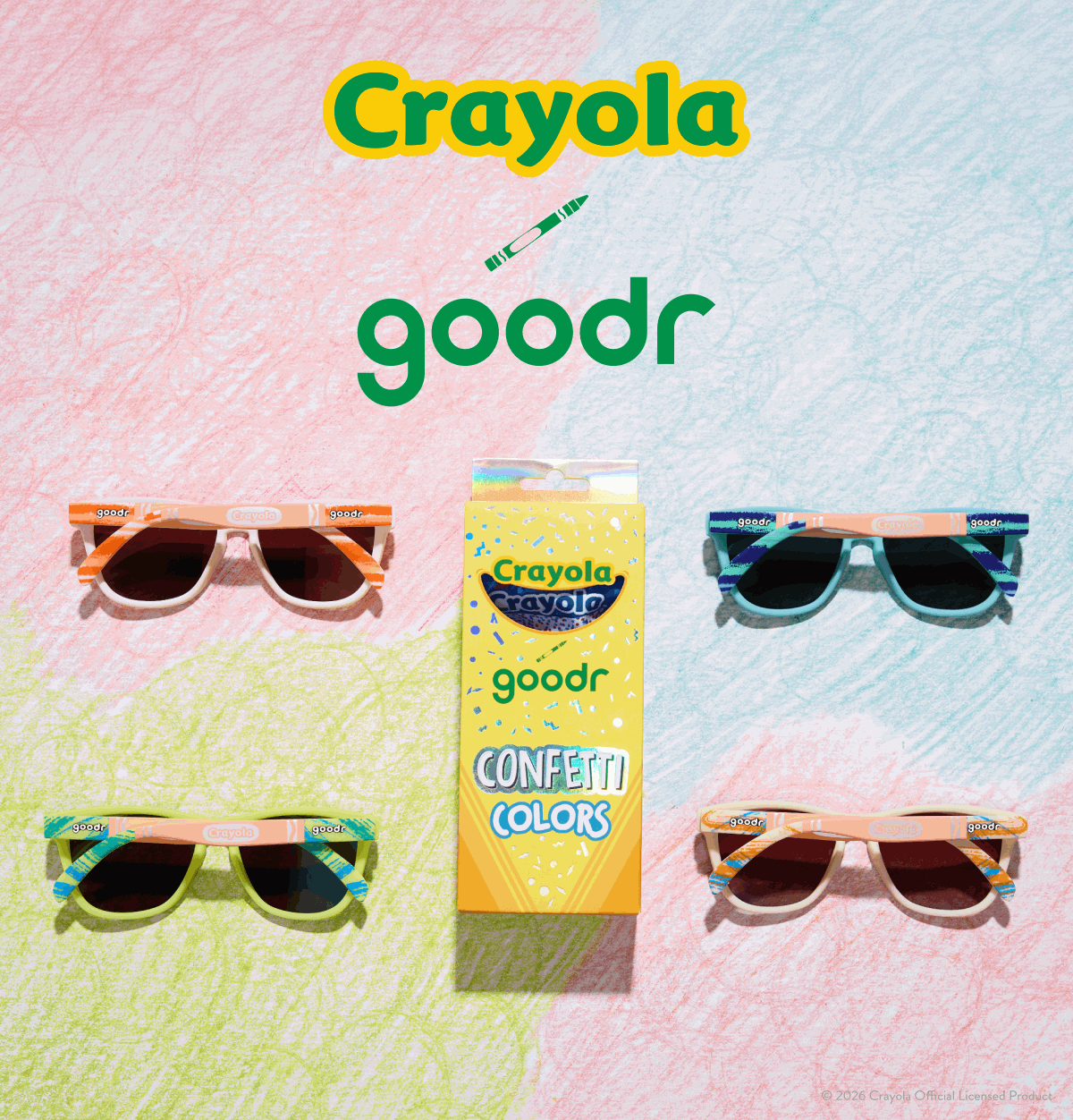 Crayola x goodr