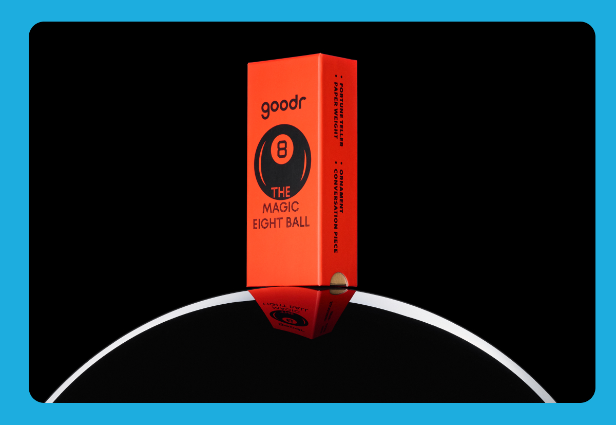 Magic 8 Ball x goodr; Consult the Oacle