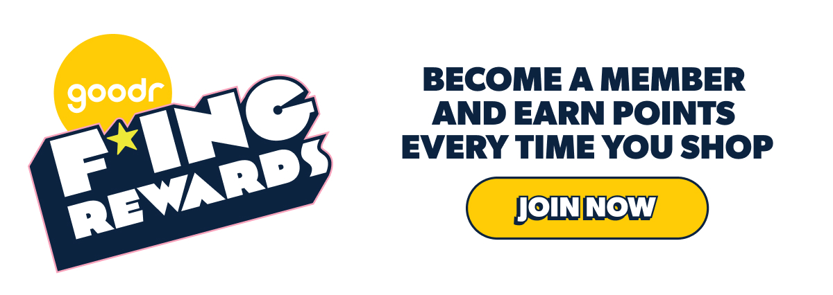 Join goodr F'in Rewards