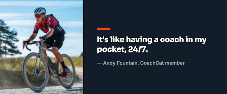 Fascat Coaching: Thousands of five-star reviews with a testimonial about finishing Unbound 200.