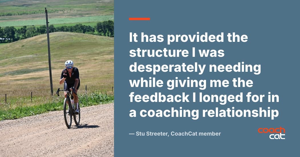 Fascat Coaching: 1172 five-star reviews with a testimonial about finishing Unbound 200.