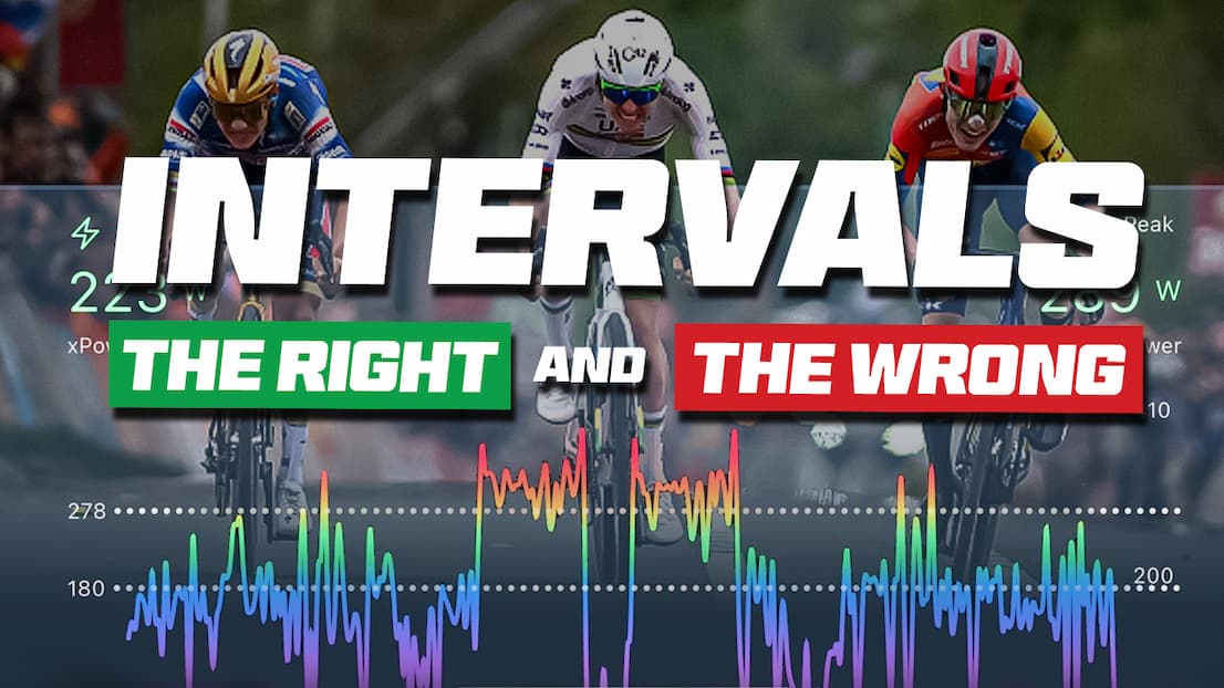 An image of road racers for a graphic promoting how to do intervals 