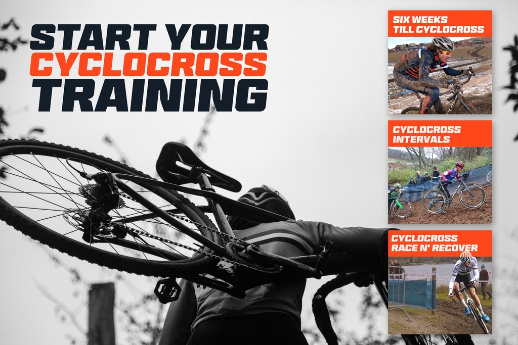 Graphic promoting cyclocross training