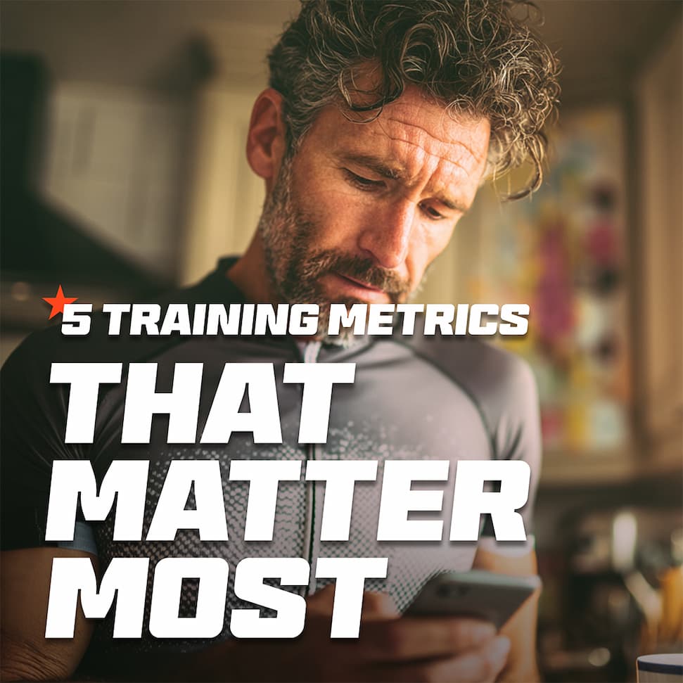 Graphic about the five training metrics that matter most 