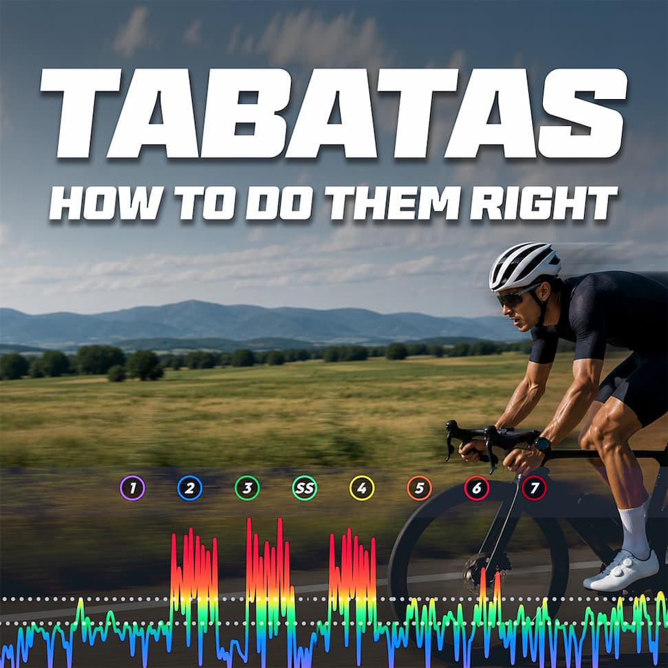 A graphic promoting the Tabata Intervals YouTube video 
