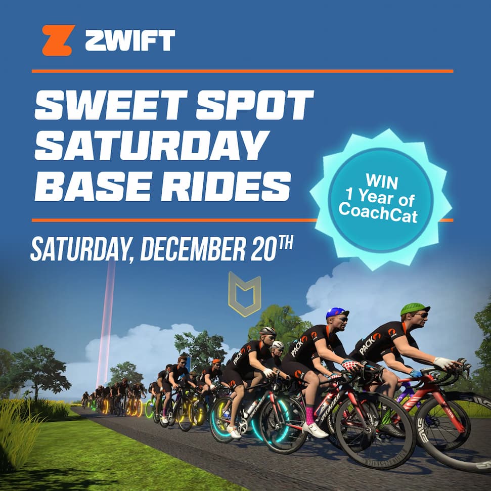 Ride with us on Zwift! Win a year of CoachCat