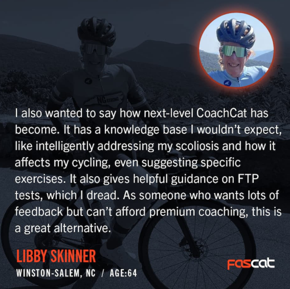 Promotional graphic announcing 6 new features in the FasCat app.