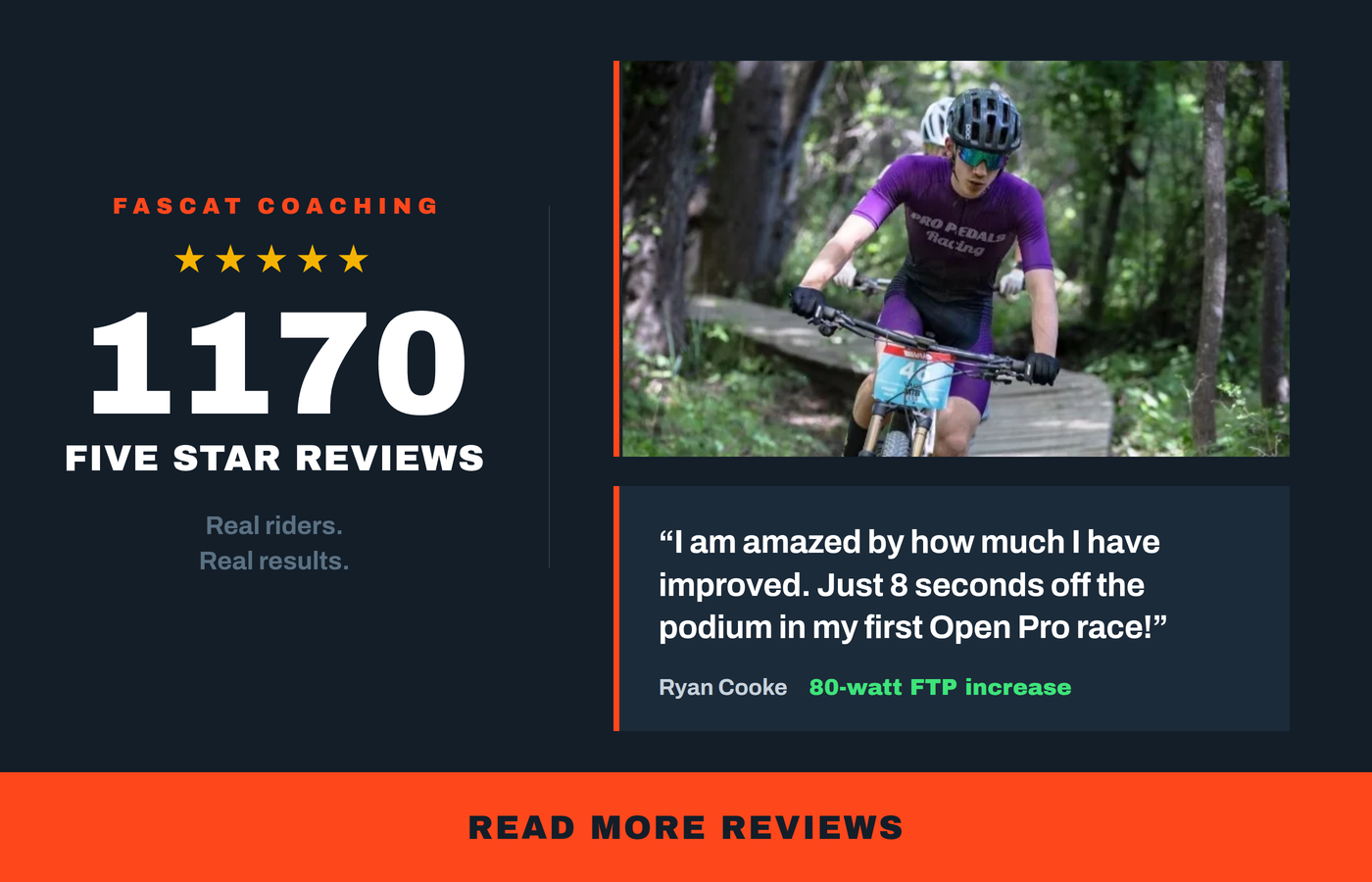 FastCat five-star reviews 