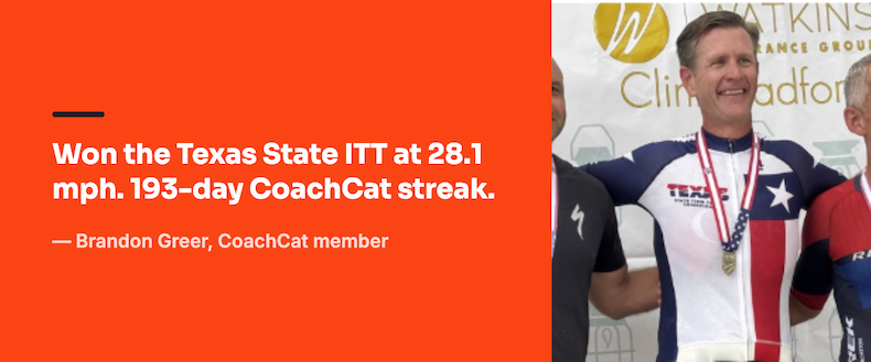 Fascat Coaching: 1172 five-star reviews with a testimonial about finishing Unbound 200.
