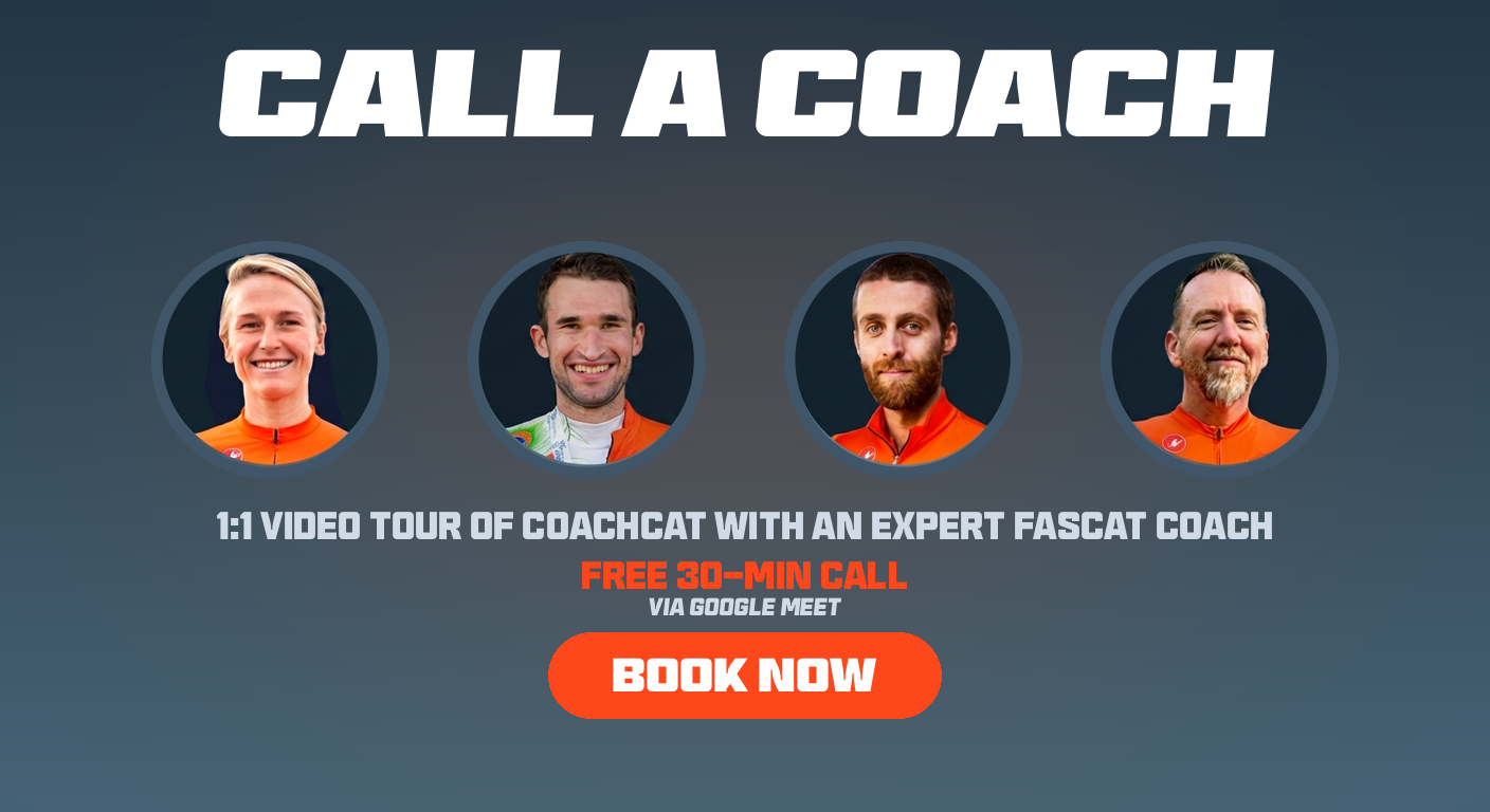 Rafik promoting the call a coach offer 