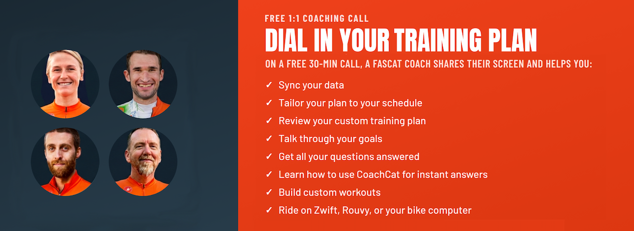 Rafik promoting the call a coach offer 