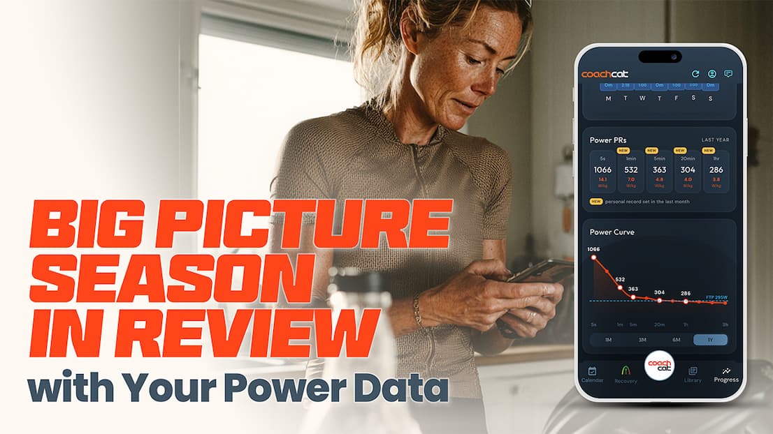 Graphic promoting big-picture season in review with your power data 