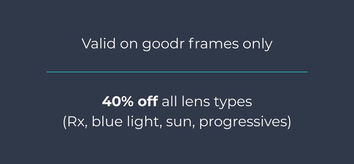 Valid On Goodr Frames Only