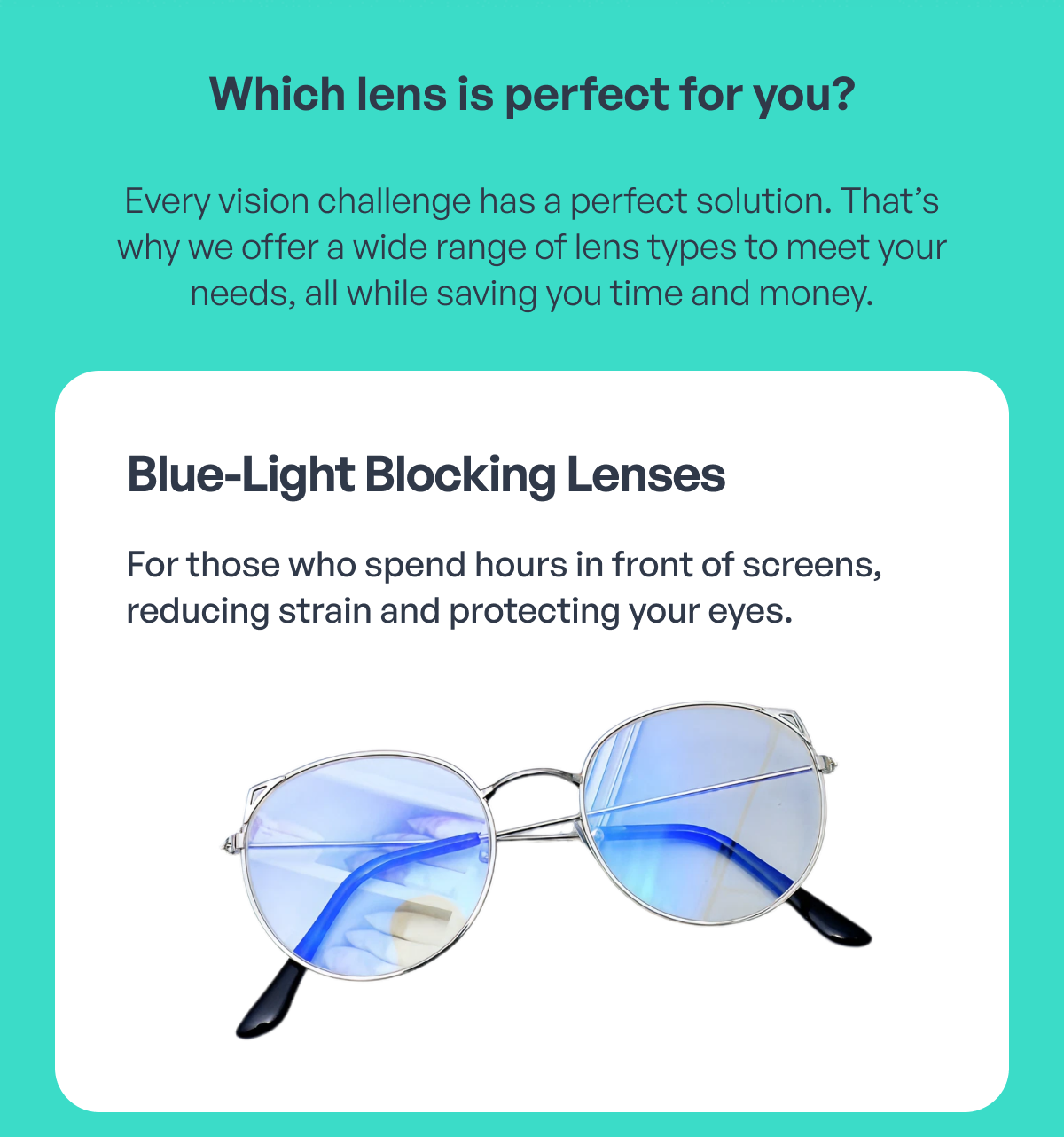 Blue-Light Blocking Lenses