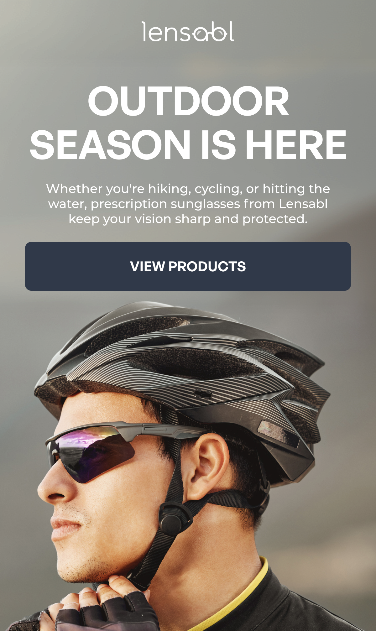 outdoor season is here whether you're hiking, cycling, or hitting the water, prescription sunglasses from lensabl keep your vision sharp and protected. view products