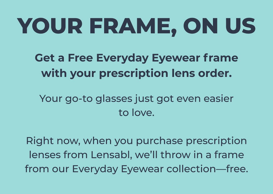 Your Frame, On Us