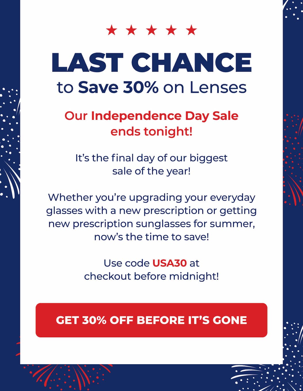 Get 30% Off Before It's Gone