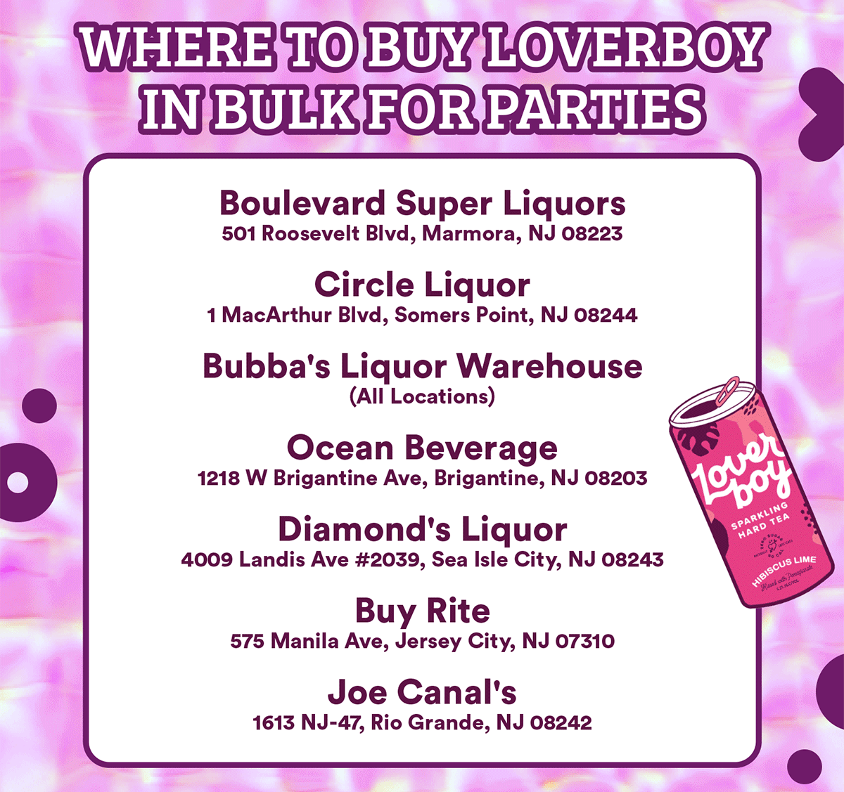 Headed to the Jersey Shore?! Loverboy