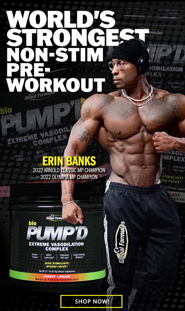 WORLD'S STRONGEST NONSTIM PREWORKOUT Global Formulas