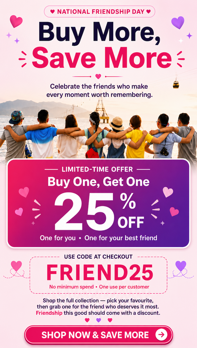The Mid-Year Markdowns Event! 15% OFF using CODE: MIDYEAR15