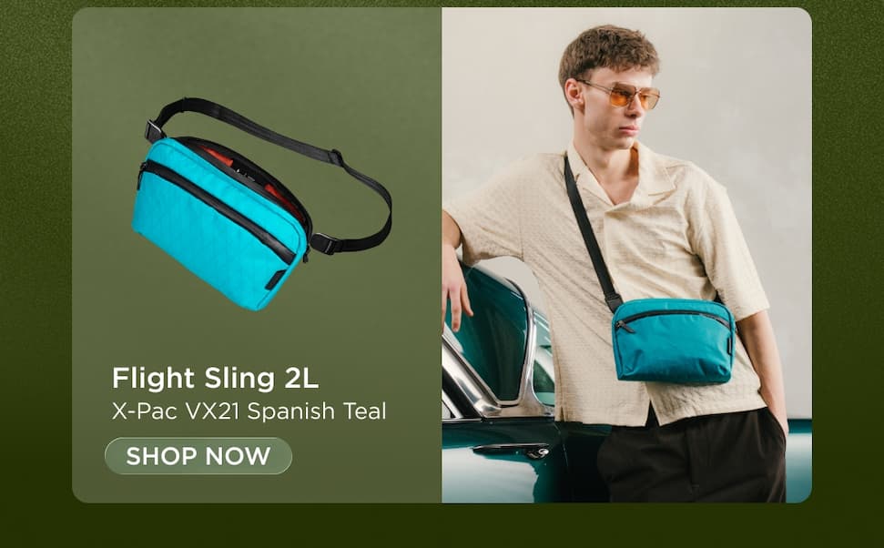 Flight Sling 1L | Spanish Teal | SHOP NOW