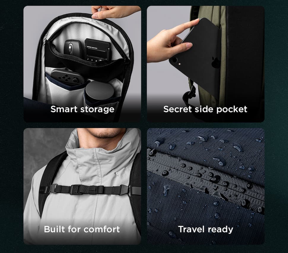 METRO BACKPACK PRO KEY FEATURES