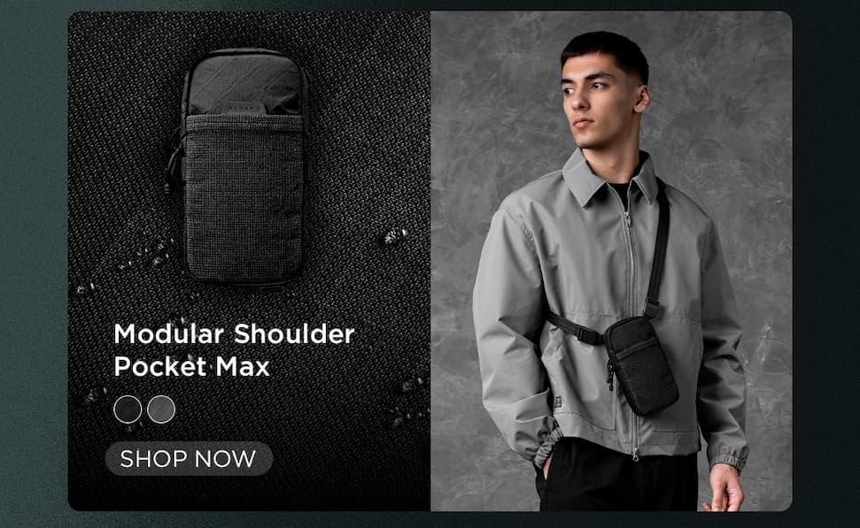 MODULAR SHOULDER POCKET MAX | SHOP NOW