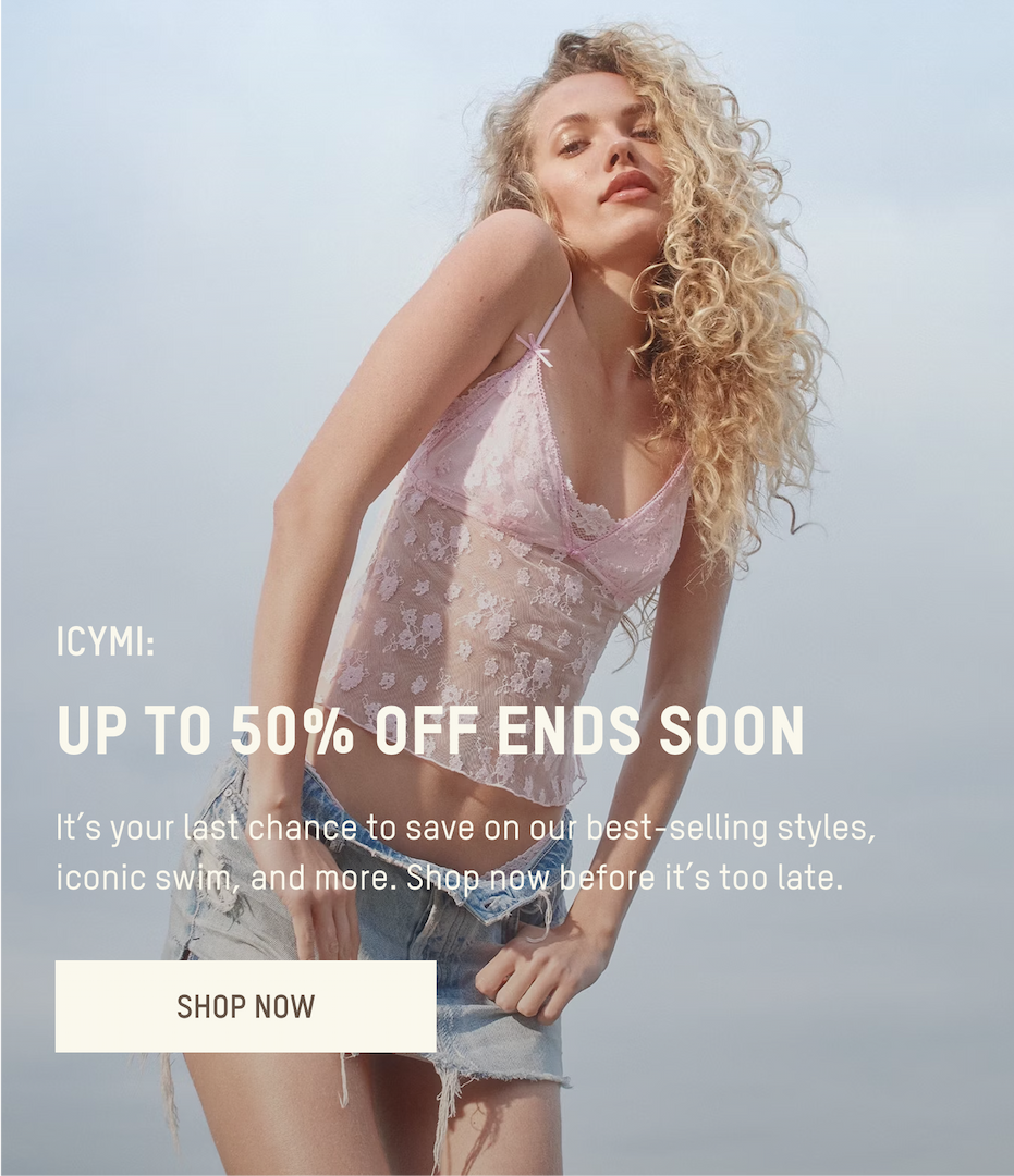 UP TO 50% OFF ENDS SOON