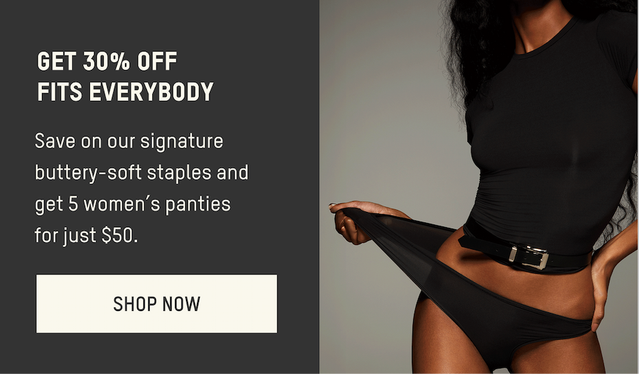 30% OFF FIRST EVERYBODY