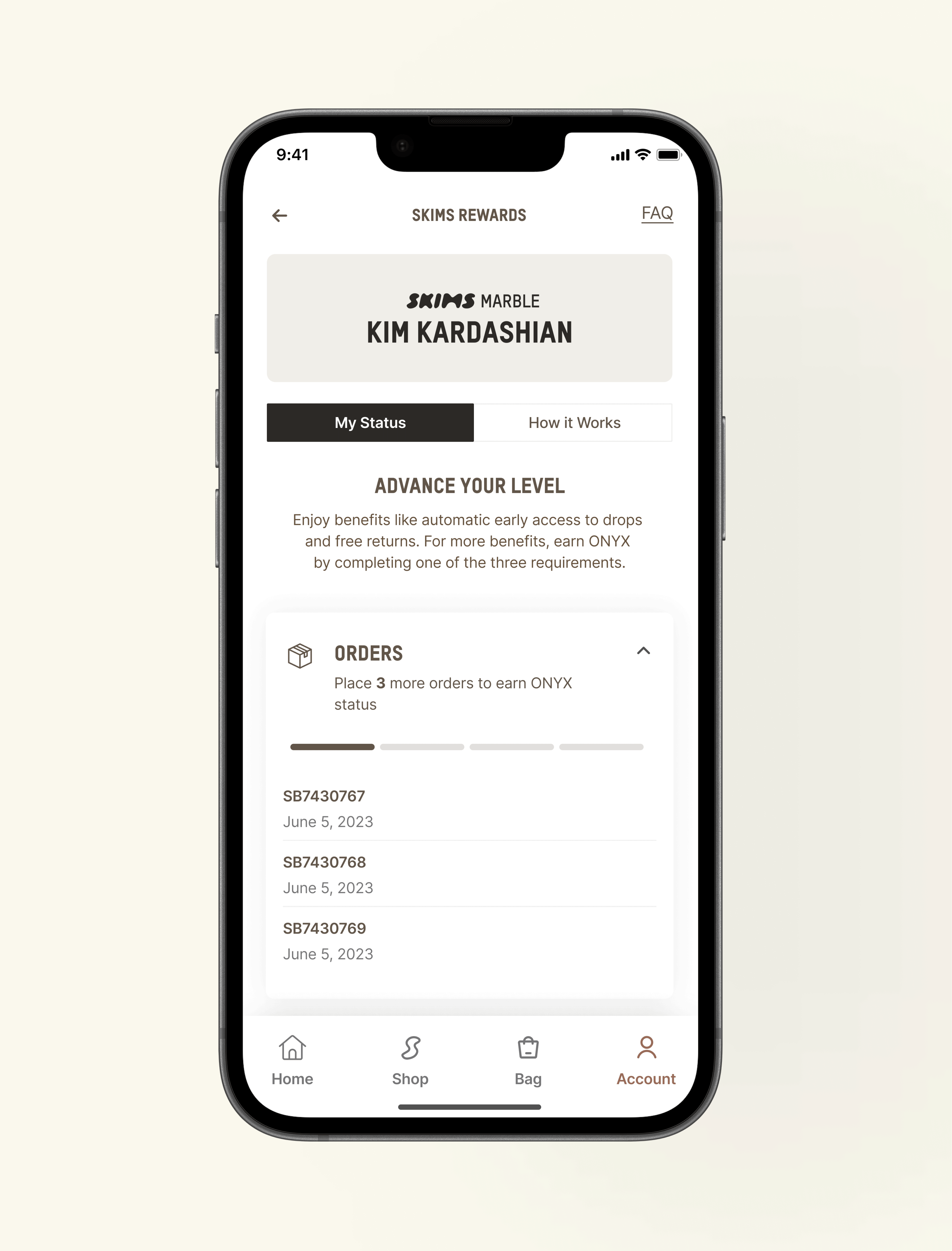 NOW AVAILABLE: SKIMS REWARDS