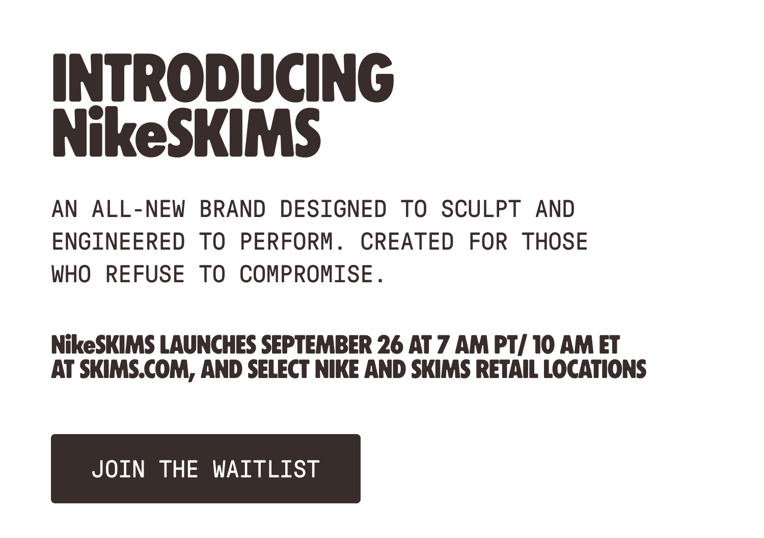 Join The Waitlist