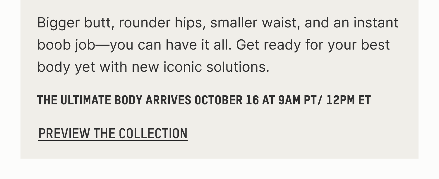 PREVIEW THE COLLECTION