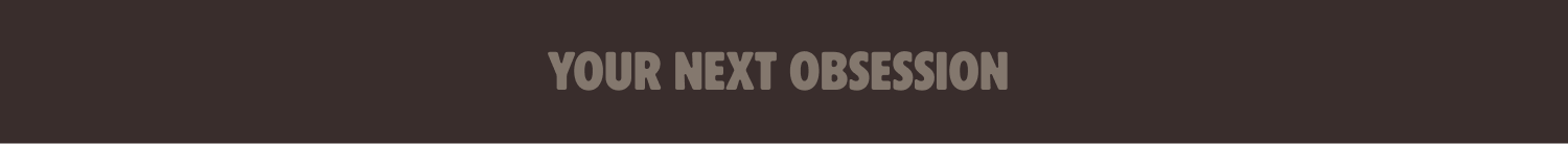 YOUR NEXT OBSESSION
