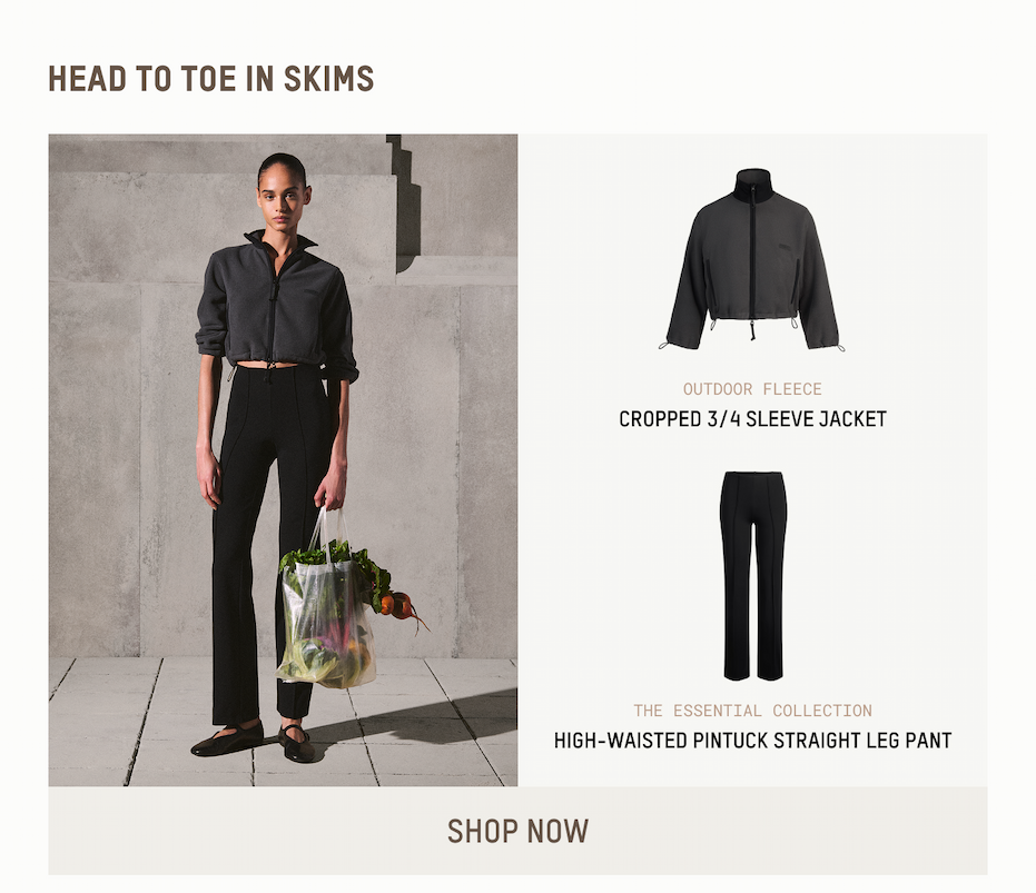 HEAD TO TOE IN SKIMS