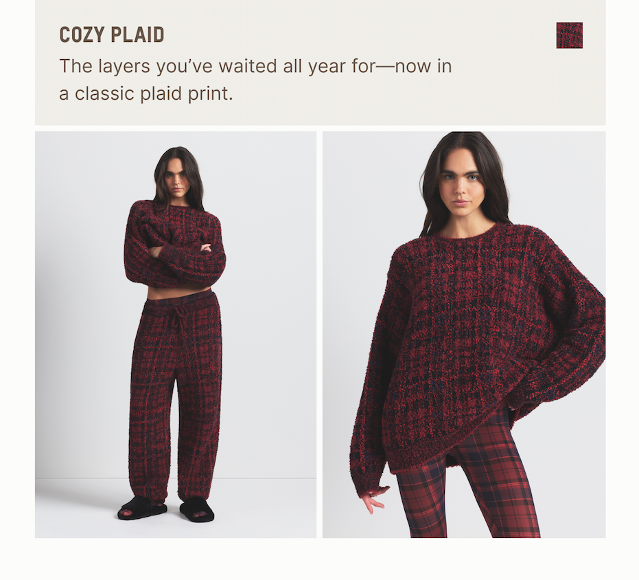COZY PLAID