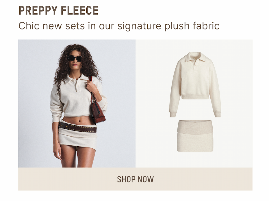 PREPPY FLEECE