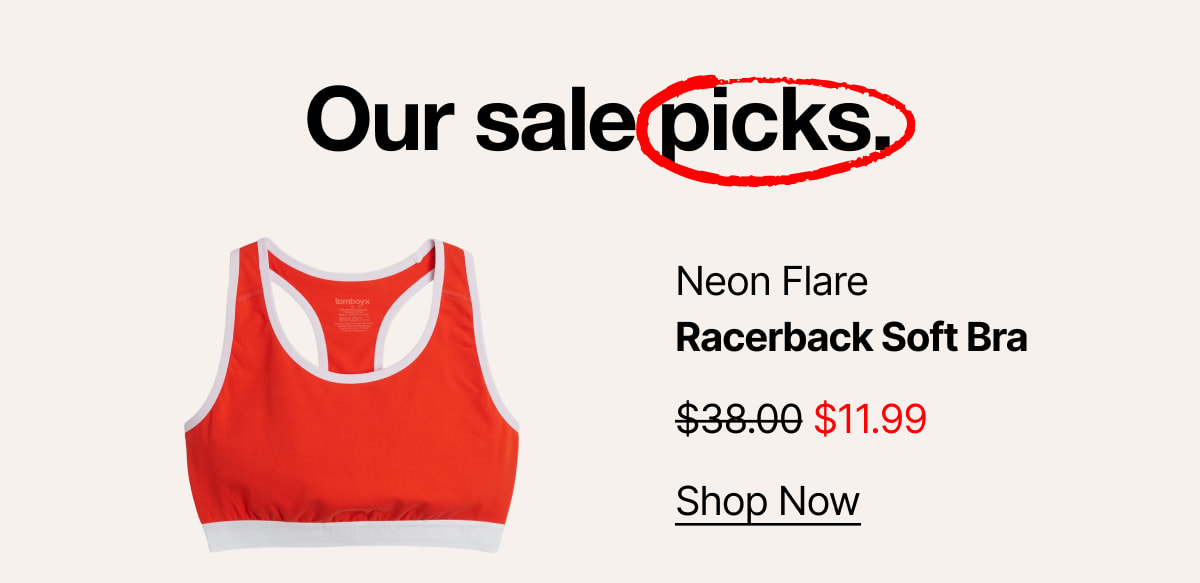 Racerback Soft Bra