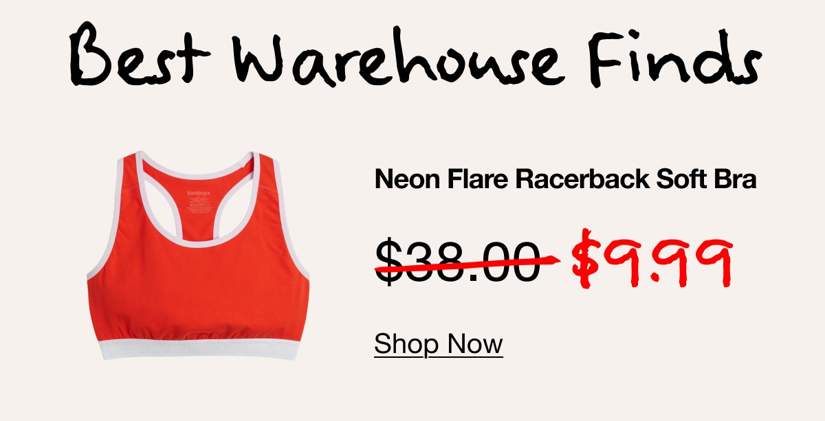 Racerback Soft Bra
