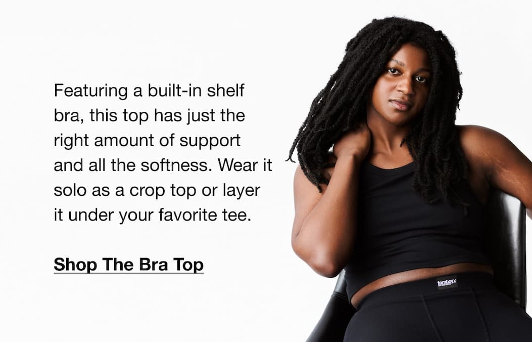 Bamboo Rib Bra Top