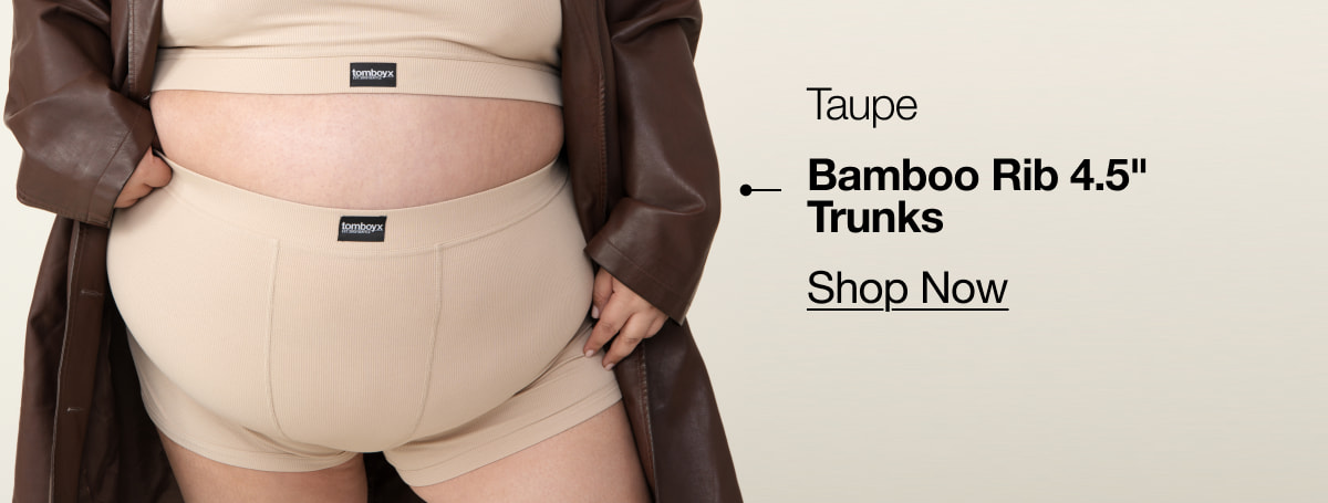 Bamboo Rib 4.5" Trunks Bamboo Rib 4.5" Trunks