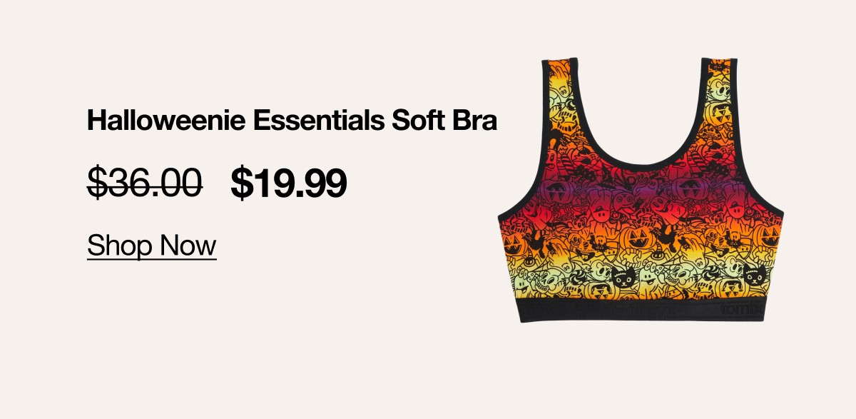Halloweenie Essentials Soft Bra