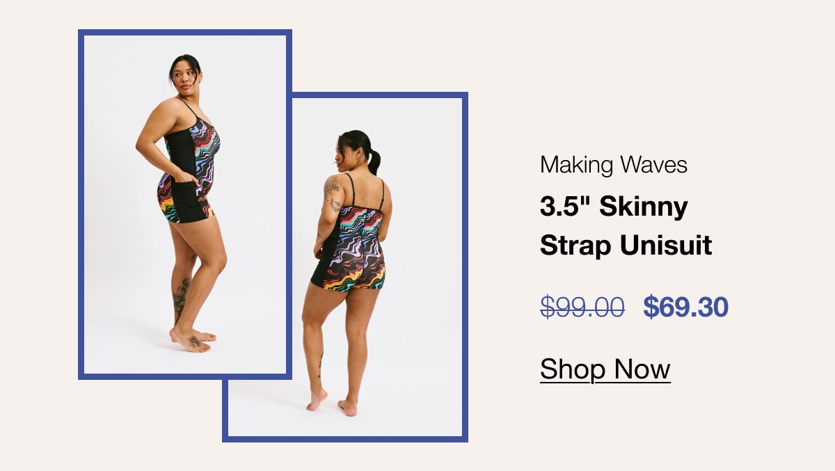 3.5" Skinny Strap Unisuit