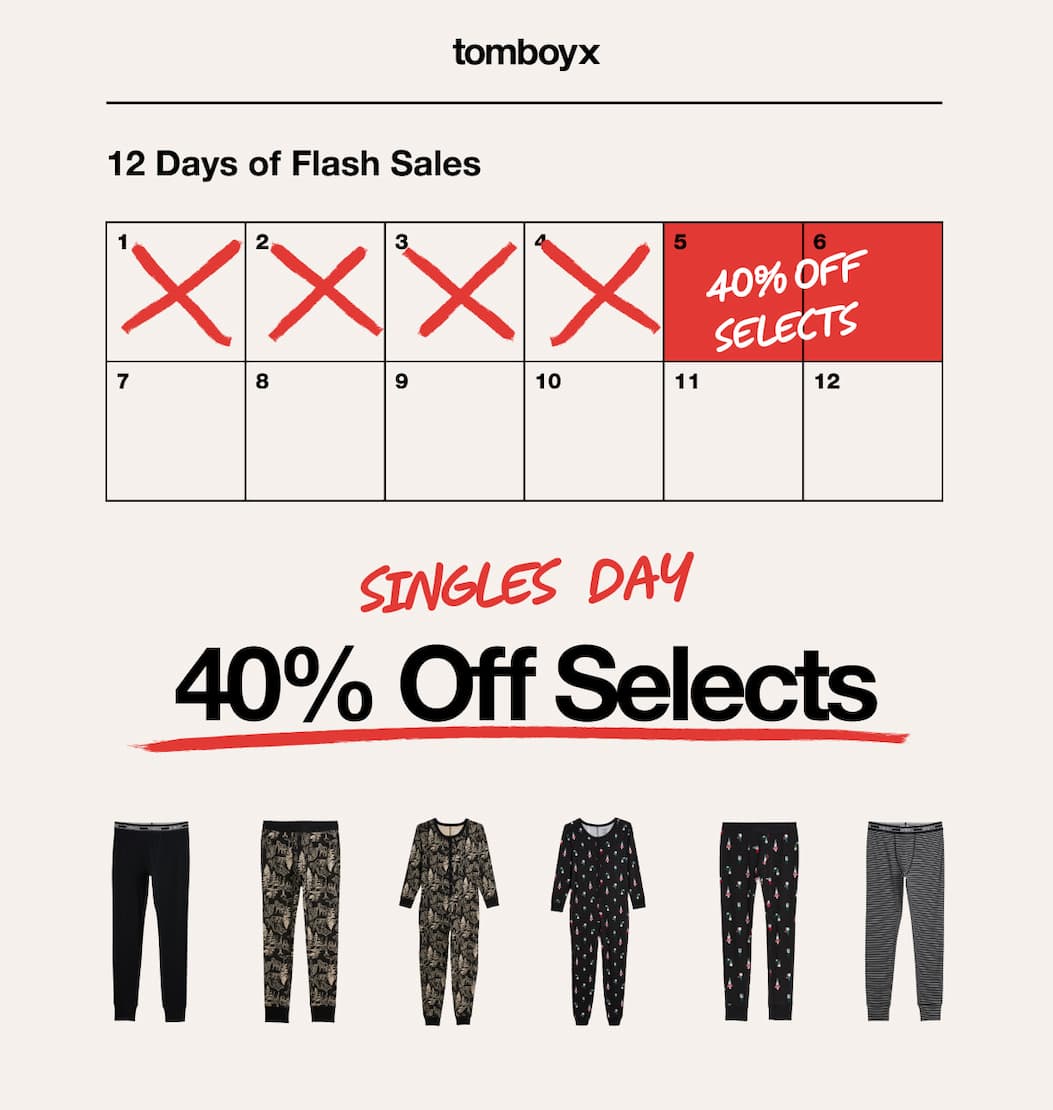 40% Off Selects
