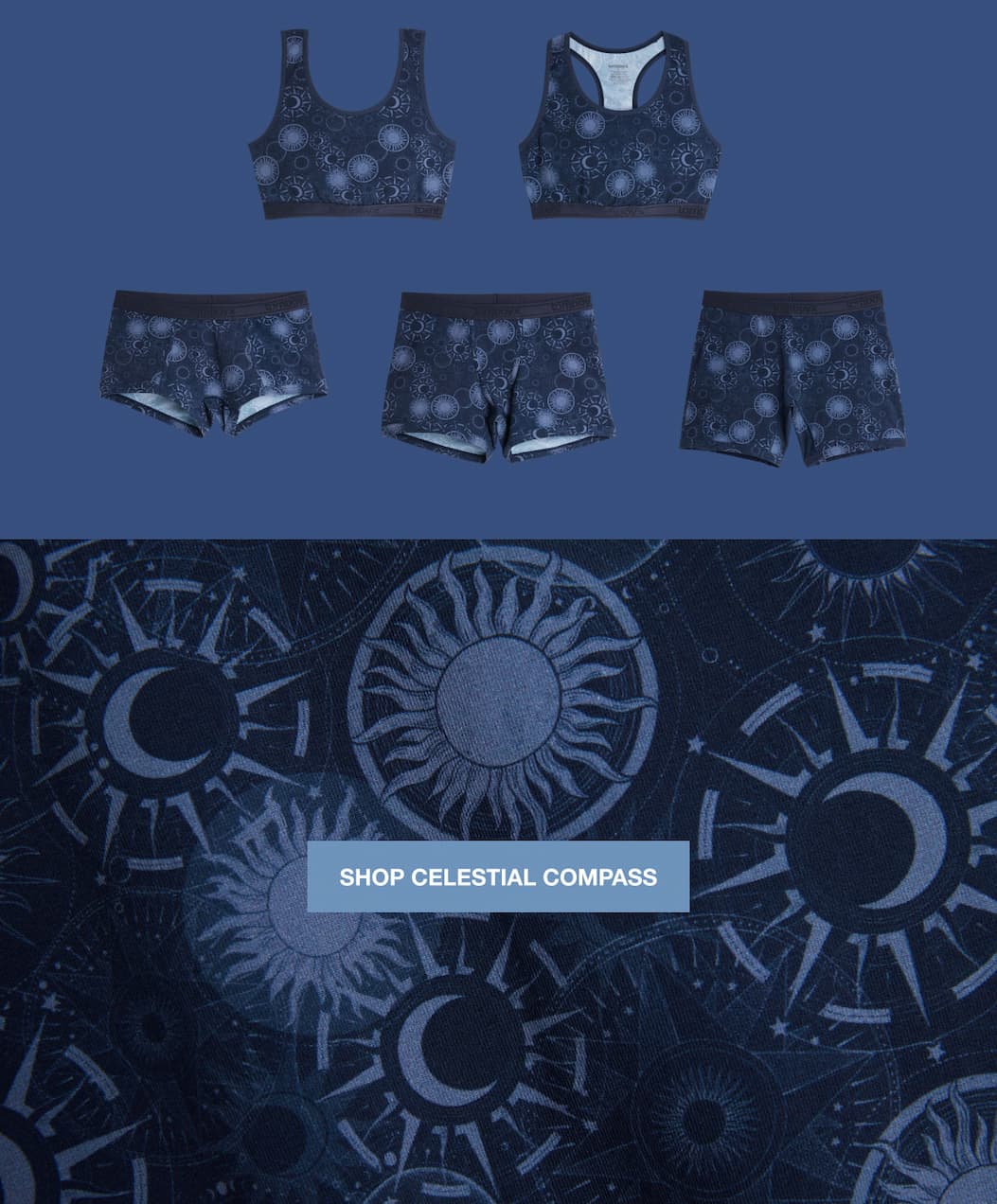 New Print Celestial Compass