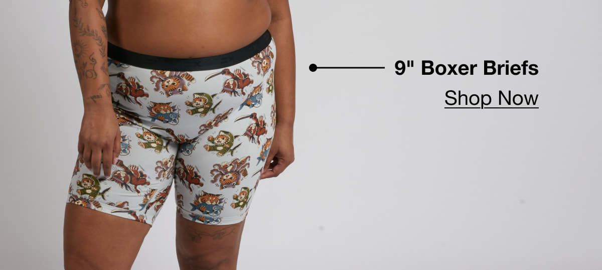 9" Boxer Briefs