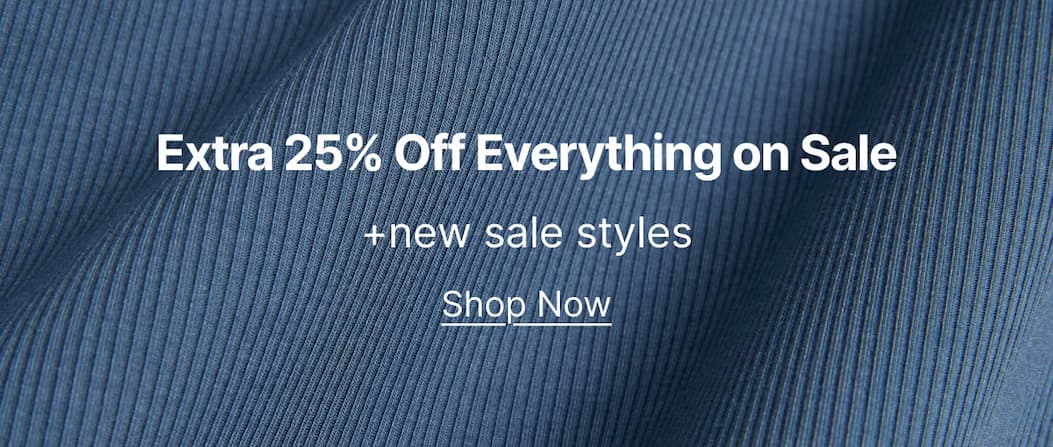 Extra 25% Off