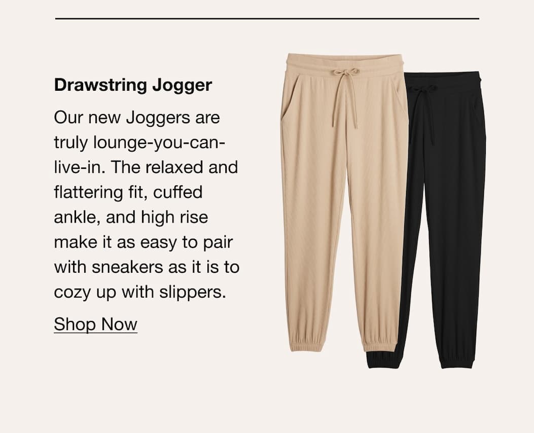 Drawstring Jogger