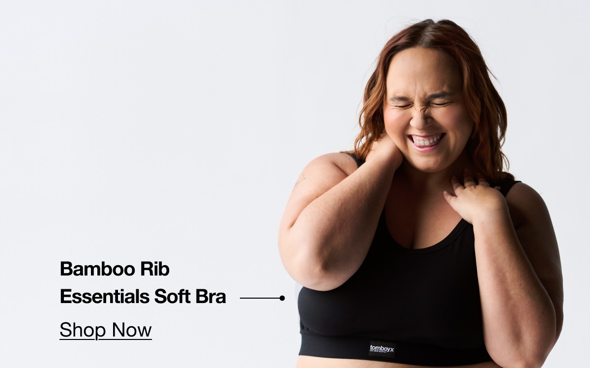Bamboo Rib Essentials Soft Bra