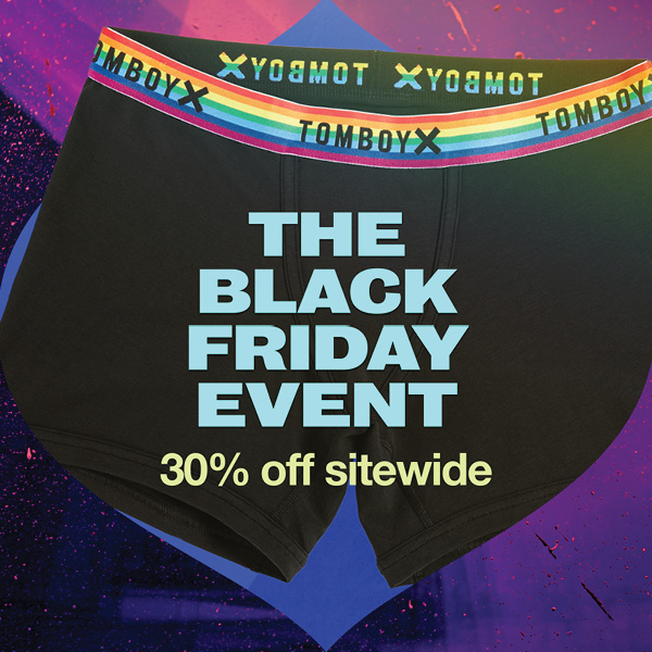 The Black Friday Event: Get thirty percent off sitewide