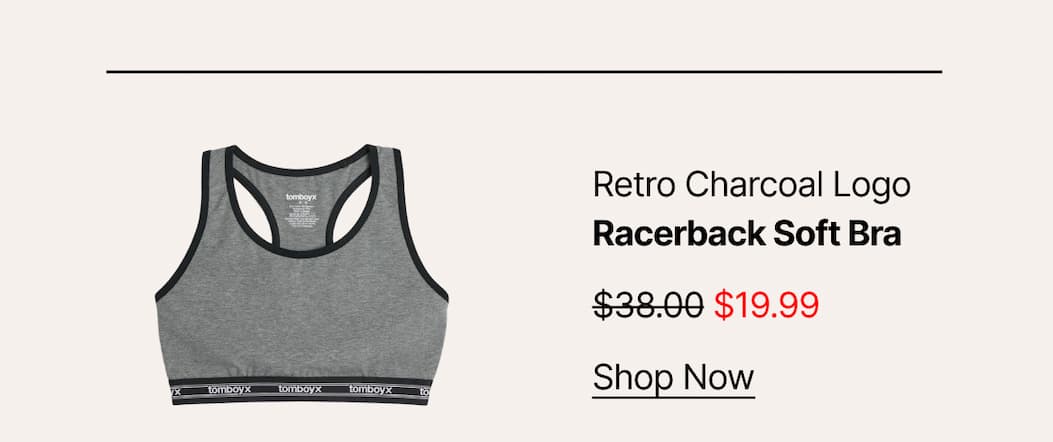 Racerback Soft Bra
